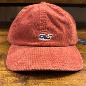 Vineyard Vines Corduroy Classic Baseball Hat Color Rosewood